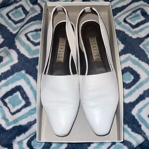 Nickels Sarah White Nappa Shoes